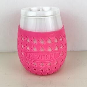 Goverre Portable Stemless Wine Glass Tumbler with Silicone Sleeve